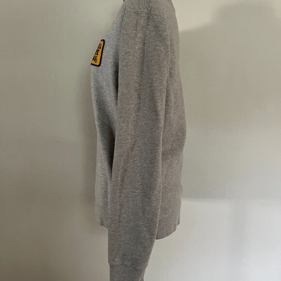 Sandro Paris Sz S Mens Have A Nice Day Patch Sweatshirt - Picture 3 of 7